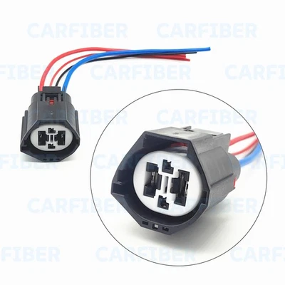 4-Way Radiator Cooling Fan Pigtail Connector Fits Chevrolet Bolt EV 2018-2020 - Imagem 1 de 4