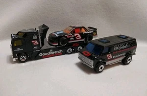 1998 Matchbox Nascar Kenworth Hauler Race Car 1:64 Dale Earnhardt + Chevy Van - Picture 1 of 10