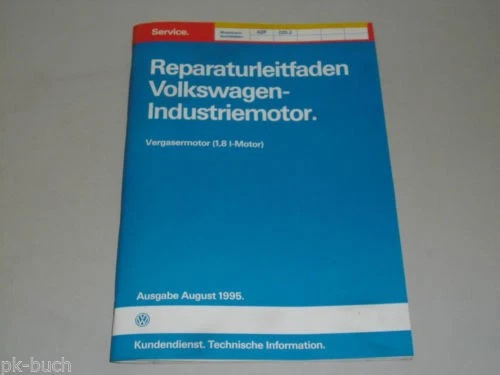 Manuale Officina di Riparazione VW Motore Ind.Motore 1,8l Carburatore Adf - Immagine 1 di 1