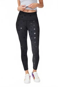 Leggings Terez, XL, Black Star Foil, TLC - Imagen 1 de 8