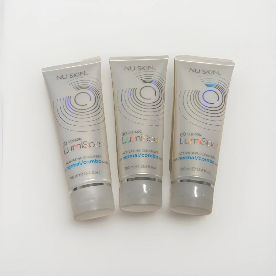 3x Nu Skin AgeLoc LumiSpa Activating Cleanser Normal/Combo Skin 100ml - Image 1 of 1