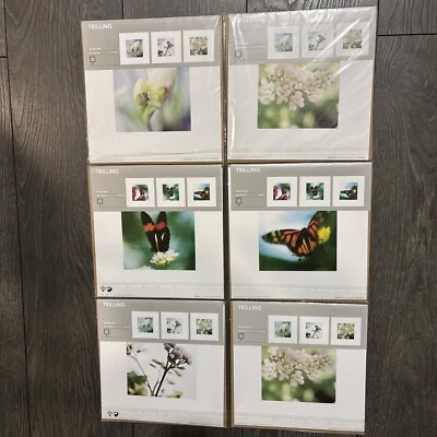 IKEA TRILLING Floral Print Sets 9 x 9" NEW & SEALED - 9 Total Prints - Image 1 of 4