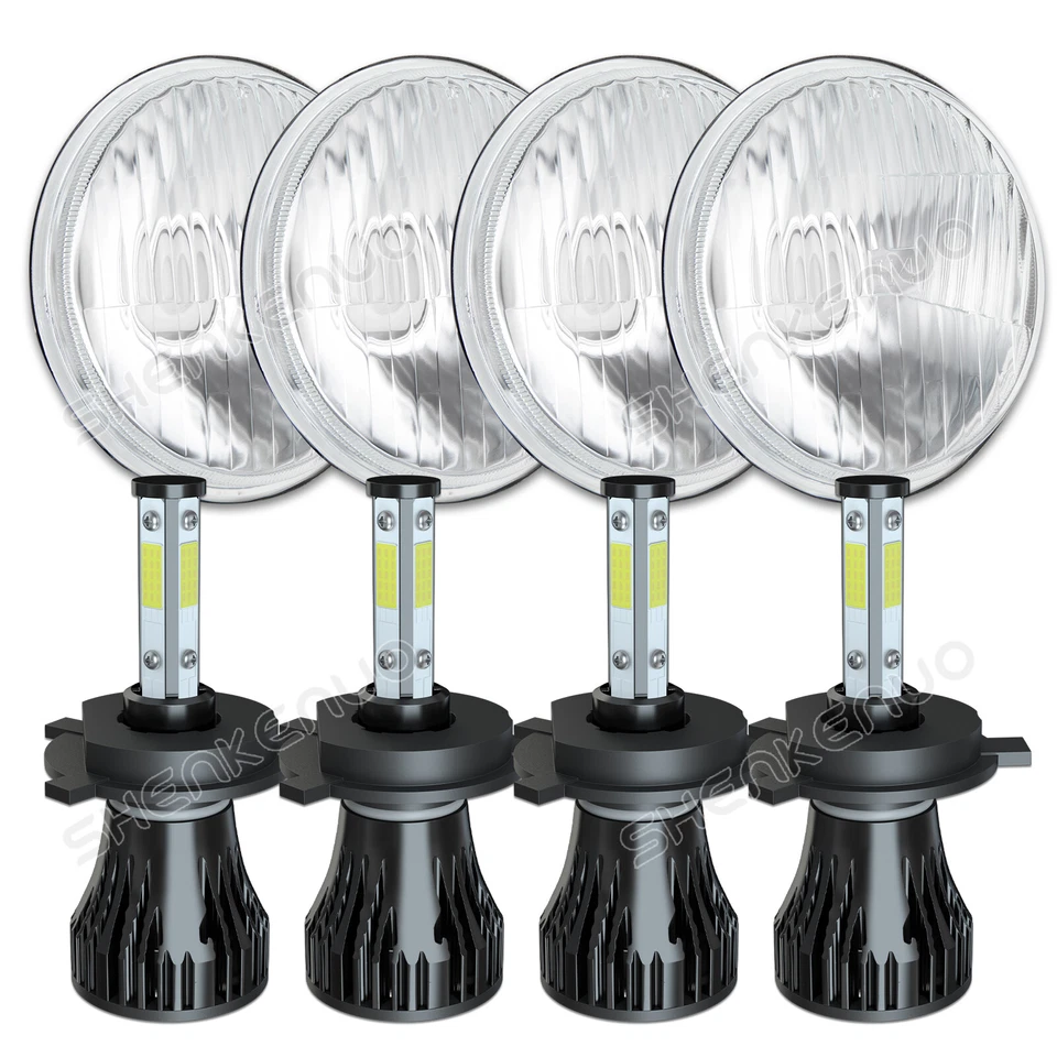 4-Pack 5.75 5-3/4-Inch Garden LED Headlight for Holden HQ HK HT HX HZ HJ HG - Imagem 1 de 4