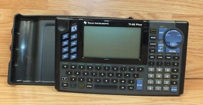 Texas Instruments TI-92 Plus Graphing Calculator With Cover **READ** - Image 1 of 4