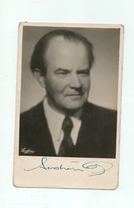 Eugen Suchon SIGNED postcard photo of notable composer: autograph Slovakia opera - Picture 1 of 3
