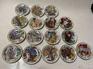 1983 - Das Tieralphabet Miniatur Porzellan kleine Teller Sammlung 16 Teller - Bild 1 von 6