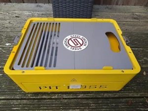  Pit Boss Portable Charcoal Grill 70/30 grill/plancha In 3mm Stainless Steel. - Picture 1 of 3