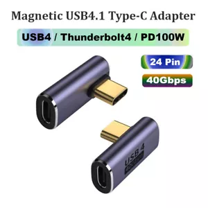 USB-C Magnetic Suction Interface Connector USB4 100W for Samsung Tab S10 Ultra - Picture 1 of 15