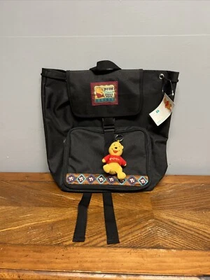 Vintage Disney Winnie the Pooh Active Hunny Wear Book Bag Backpack NEW WITH TAG Foto 1 de 2