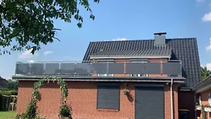 Balkongeländer Edelstahl VSG Glas Balkon Geländer - Bild 1 von 24