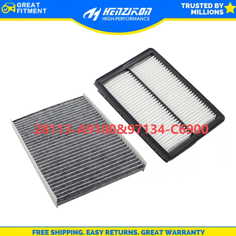 Juego combinado de filtro de aire de motor y cabina para Kia Sorento 2016-2020 vendedor de EE. UU. Foto 1 de 1