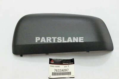 Mitsubishi Lancer 2008-2013 OEM Outer Left LH Door Mirror Cover 7632A097 - Image 1 of 2