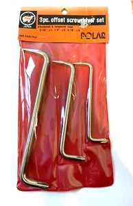Juego de Destornilladores Desplazados 3 Piezas Polar - Nuevo Stock Antiguo - Imagen 1 de 6