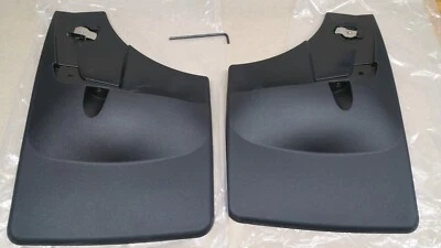 Par traseiro WeatherTech para-lamas sem perfuração para Ford F-150 - 2015-2020 - Imagem 1 de 4