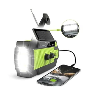 Lo más nuevo cargador de teléfono celular con sensor meteorológico portátil de radio de emergencia - Imagen 1 de 8
