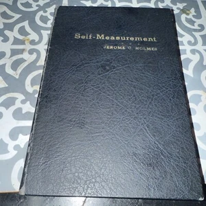 Self-Measurement by Jerome C. Holmes 1942 Bookhaven Press Hardcover - Bild 1 von 13