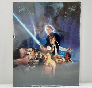 Vintage 1983 Star Wars Poster Return of the Jedi Collage 14 x 11 NOS Sealed - Picture 1 of 8