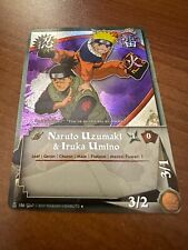 Iruka Umino - N-063 - Rare - 1st Edition - Diamond Foil - Naruto