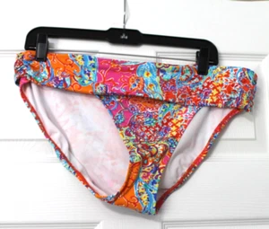 Bikini da bagno Ralph Lauren nuovo senza etichette stampa luminosa ripiegabile hipster fondo 14 - Foto 1 di 4
