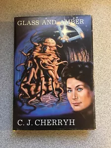Glass and Amber by C. J. Cherryh, NESFA Press 1988, Signed LE, HC w DJ - Picture 1 of 8