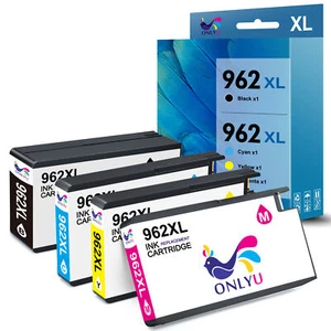 Wkłady atramentowe 4PK 962XL do drukarek HP Officejet Pro 9010 9015 9018 9020 9025 - Zdjęcie 1 z 6