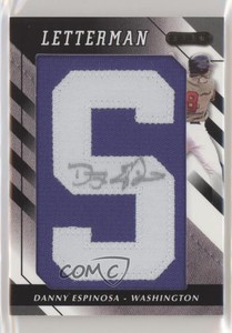 2008 Razor Letterman Danny Espinosa #DE-S1 Auto