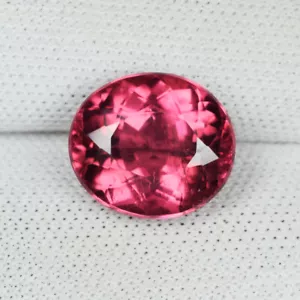 3.55 ct LUSTROUS VIVID ORANGE PINK NATURAL RUBELITE TOURMALINE See Vdo 6324 JB? - Picture 1 of 2