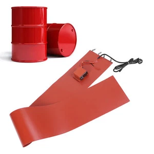 2000W 200L Oil Drum Heater Silicone Thermostatic Barrel Band Heat Pad AC100-240V - Picture 1 of 24
