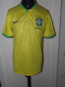 2022-24 Brazil Home Nike (L) Jersey Trikot Shirt Camiseta Maglia Maillot - Picture 1 of 8