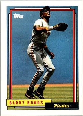 Barry Bonds - 1992 Topps - # 380 - Piratas Foto 1 de 2
