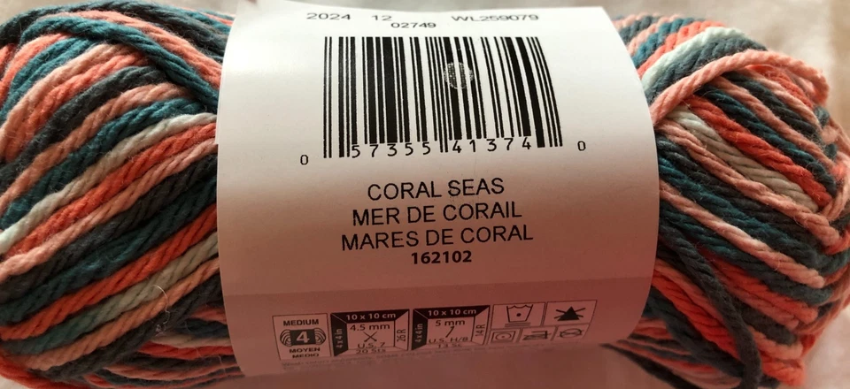 Bernat Handicrafter Yarn- 100% COTTON - Image 1 of 4