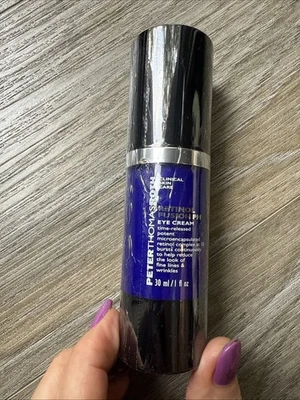 PETER THOMAS ROTH RETINOL FUSION PM EYE CREAM 1 fl oz /30ml Sealed - Image 1 of 4