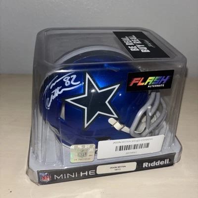 Minicasco firmado por Jason Witten Dallas Cowboys Foto 1 de 4