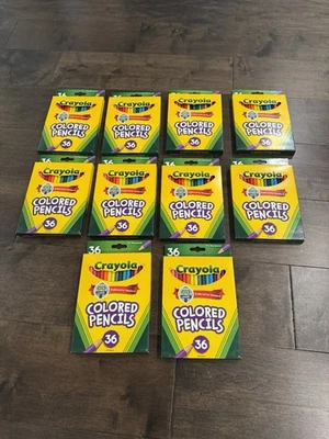 Juego de 10 lápices de colores Crayola, 36 quilates - Artes y manualidades, útiles escolares y regalos Foto 1 de 4