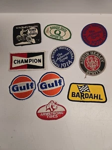 Auto Motorrad Öl von 10 Original Flicken - Bild 1 von 9