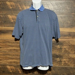 Callaway Shirt Opti-Dri Polo Herren mittelblau gestreift Golf Performance Stretch - Bild 1 von 15
