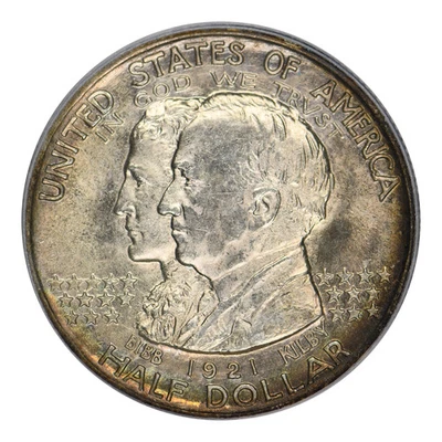 1921 Alabama Commemorative Silver Half Dollar PCGS MS-64 - Image 1 of 4