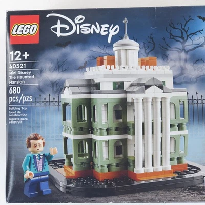 LEGO 40521 Mini Disney La Mansión Embrujada Parte Montaje Caja Manual Leer Foto 1 de 4