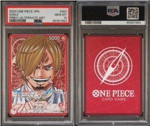 PSA 10 Sanji PRB01-001 ONE PIECE Card Best PRB-01 AA Japanese US Seller In Hand - Bild 1 von 1