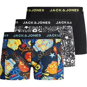 Jack & Jones Kids Skull Trunk 3 Pack - Picture 1 of 3