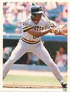 1989 Red Foley Baseball Stickers #1-130 + Cover Cards #1-32 You Pick!