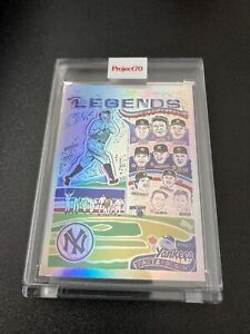 Topps Project 70 YANKEES LEGENDS Card 499 RAINBOW FOIL #'d 30/70 by Efdot RUTH