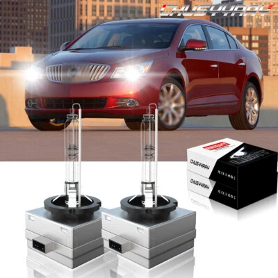 FOR Buick LaCrosse 2010-2013 D1S 6000K HID Headlight Bulbs high low beam 2pcs - Image 1 of 4