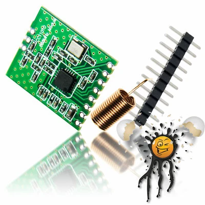 CC1101 SPI 3,3V ISM FHEM CUL Modul RF Funk 868 MHz ESP32 ESP8266 Raspberry Pi - Bild 1 von 4