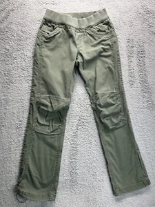 Prana Pants Girls 24x28 Straight Leg Green No Inner Tags See Pic Outdoors Hiking - Picture 1 of 20