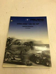 ORIGINAL POLARIS Manual de servicio para motos de nieve 2000-2003 120 XC SP P/N 9918046 FABRICANTE DE EQUIPOS ORIGINALES - Imagen 1 de 5