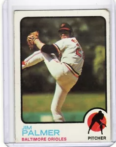 1973 Topps #160 Jim Palmer - Photo 1/2