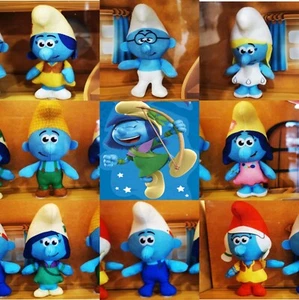 McDonalds Happy Meal Toy UK 2022 The Smurfs Plush Smurf Bag Hangers - Various - Picture 1 of 52