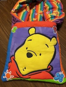 New Handmade Winnie The Pooh Quillow (Pillow w/ 6ft long quilt inside!) - Picture 1 of 1