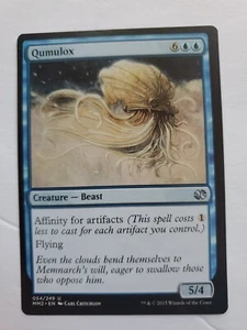 MTG Magic The Gathering Card Qumulox Creature Beast Blue Modern Masters 2015 - Picture 1 of 2